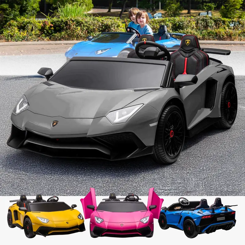 Lamborghini Aventador 2 Seater In 24V With Brushless Motors - Licensed 3