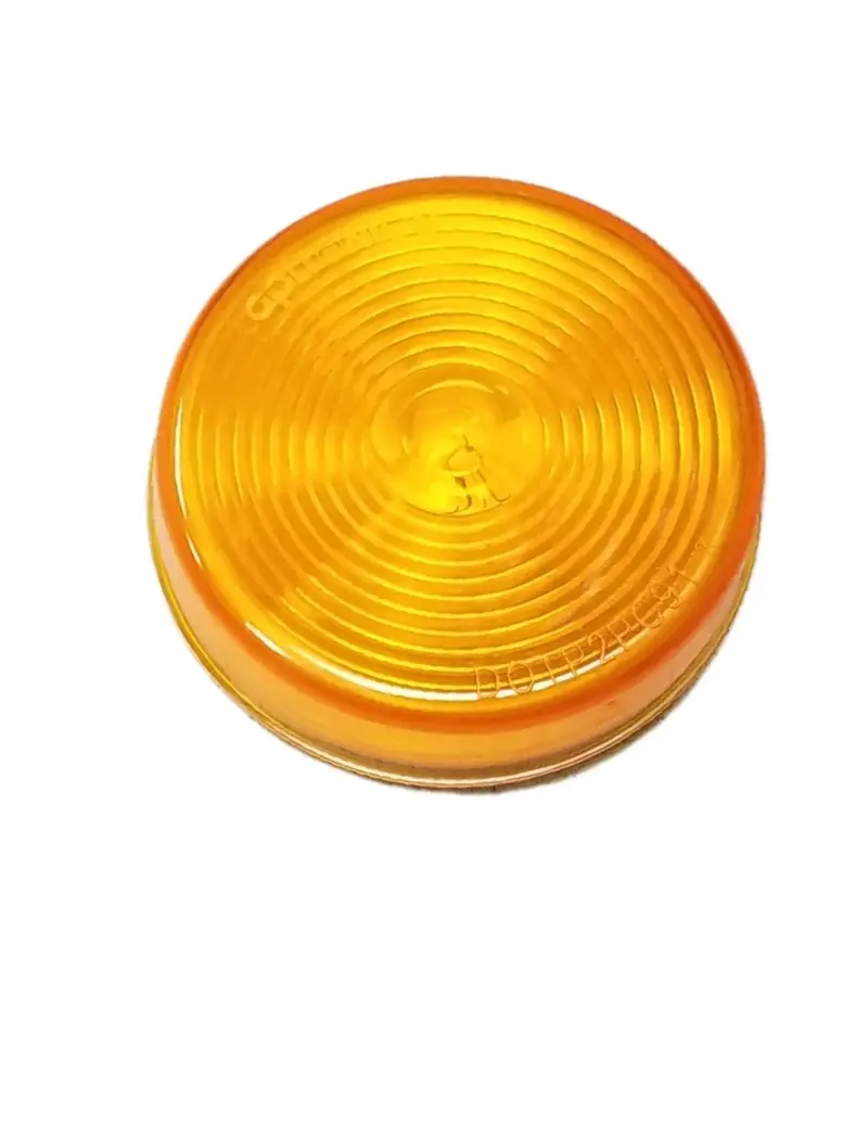 Lamp 2.5" Grmt Round Amber Optmc55ab 1