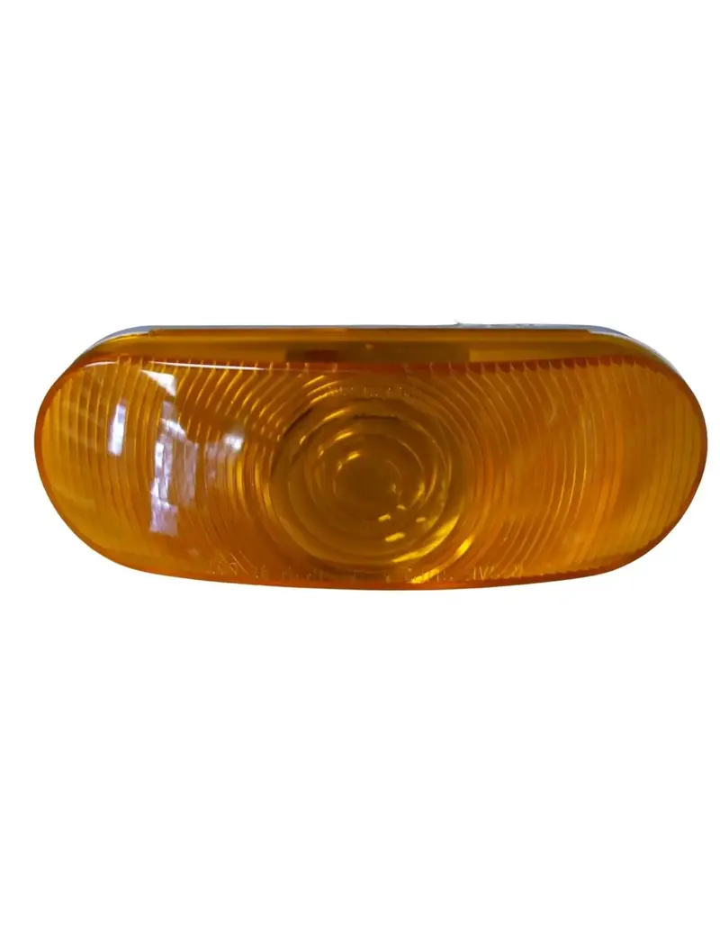 Lamp 6" Oval Stt Amber Optst70ab 1