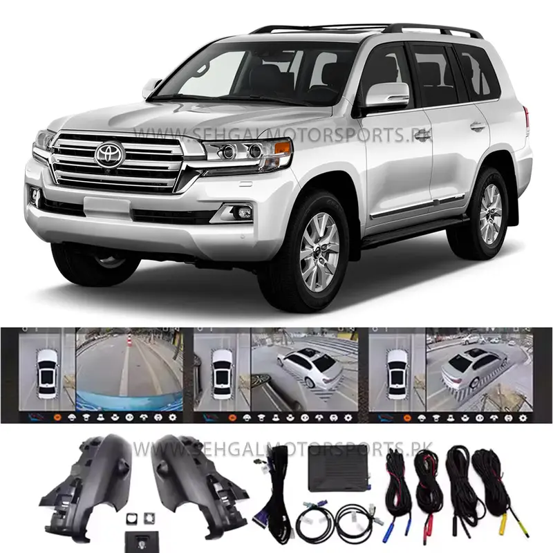 Land Cruiser Fj200 2016 Super 3D 360° Panoramic View System/Dvr With Knob 1