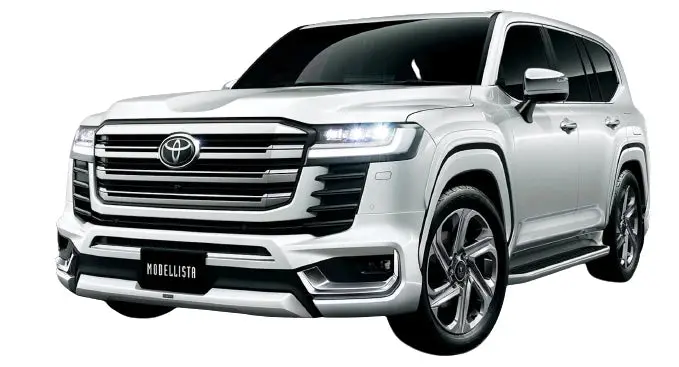 Land Cruiser Lc300 Body Kit Front And Back (White) Model 2023-2024 1