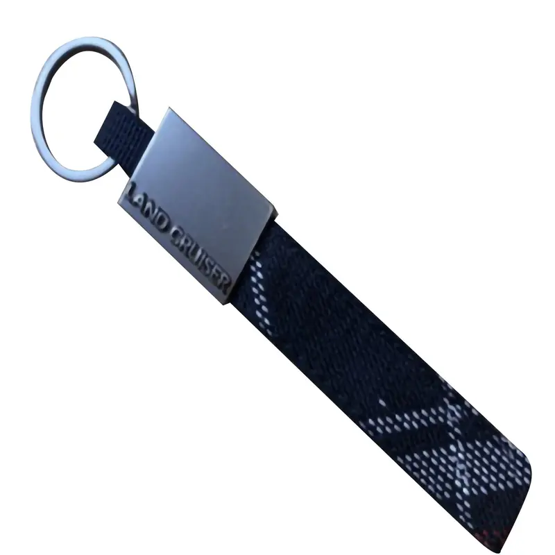Land Cruiser Logo Luxury Slim Style Fabric Keychain 1