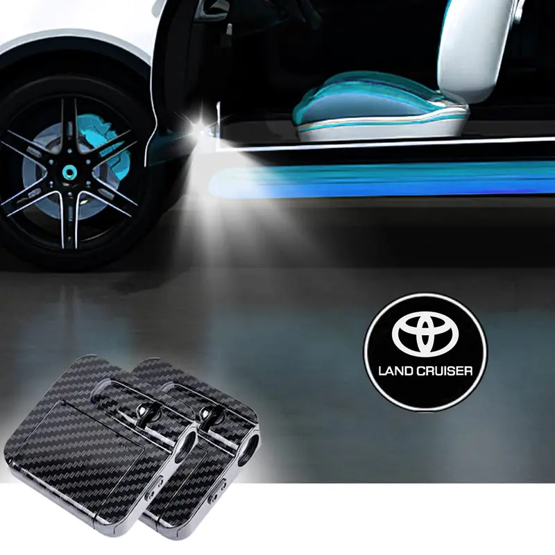 Land Cruiser Wireless Ghost Shadow Welcome Light - 2 Pcs Logo Projectors 2