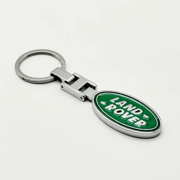 Land Rover Metal Keychain Keyring - Green 2