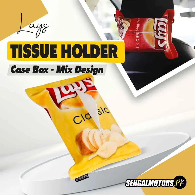 Lays Tissue Holder Case Box - Mix Design 1
