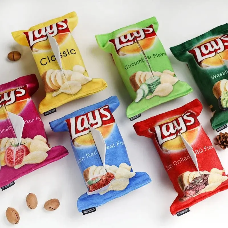 Lays Tissue Holder Case Box - Mix Design 2