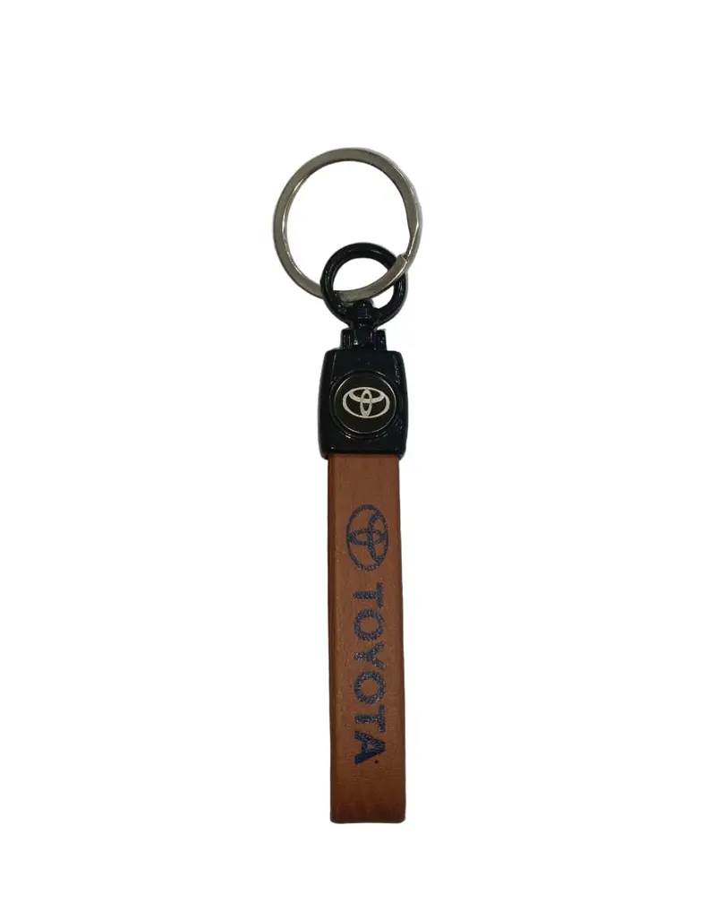 Leather Strap Key Chain Slim 4