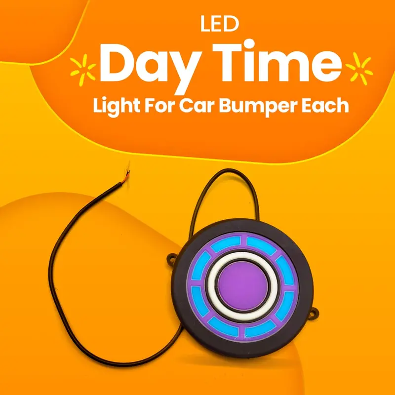 Led Day Time Light For Car Bumper Each - A90332 1