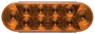 Led Lamp Stt 6In Oval Sealed 10D Amber Optstl72ab 1