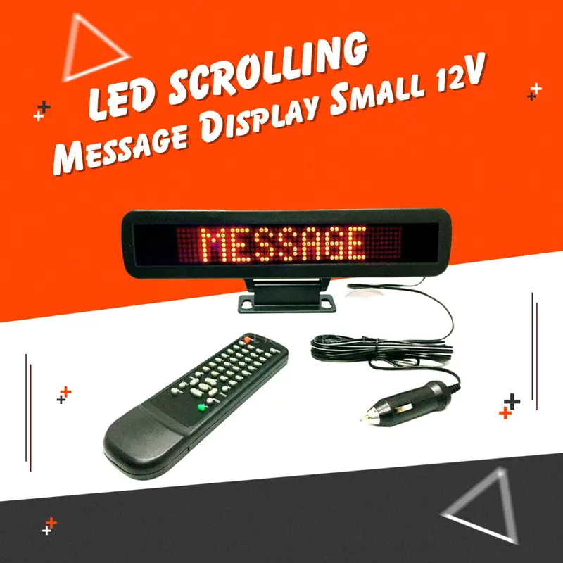 Led Scrolling Message Display Small 12V 1