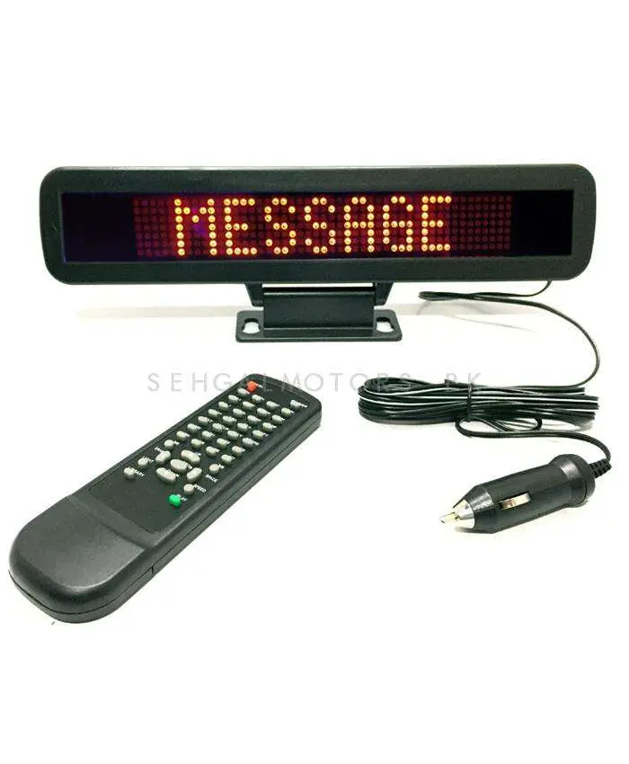 Led Scrolling Message Display Small 12V 2