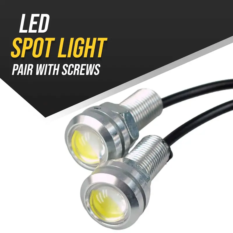 Led Spot Light Pair With Screws - Mini Led Spot Light Small  | Recessed Plinth Light | Dimmable Spots Light 1