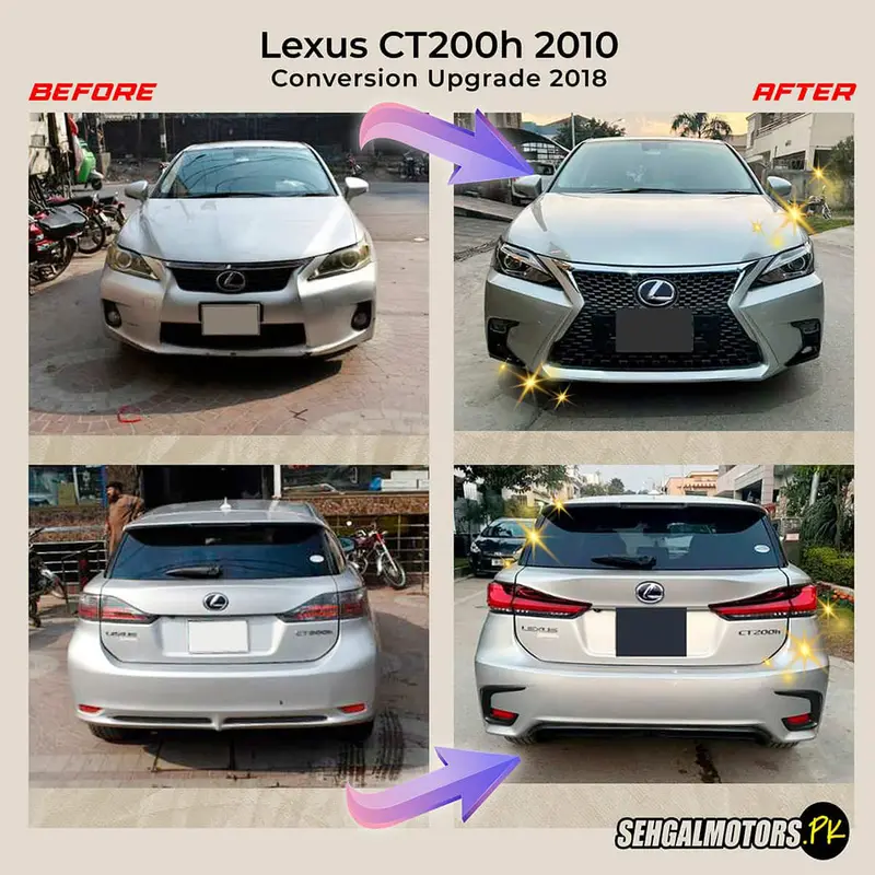 Lexus Ct200h 2010 Face Uplift Conversion Upgrade 2011 - 2017 1