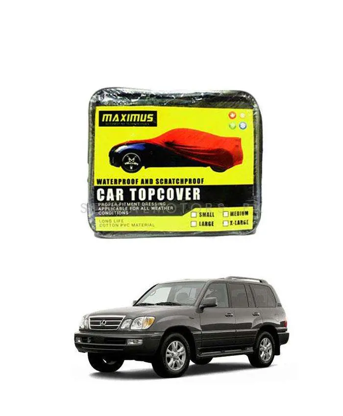 Lexus Lx-Series Maximus Non Woven Top Cover 1998 - 2007 - - Scratchproof And Waterproof - Without Belt 1
