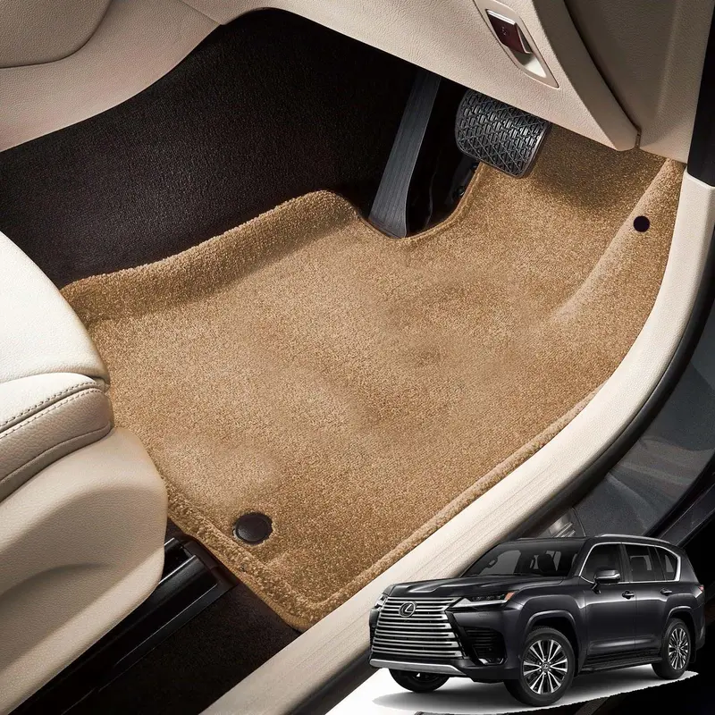 Lexus Lx600 Carpet Floor Mat (Beige) Model 2024 1