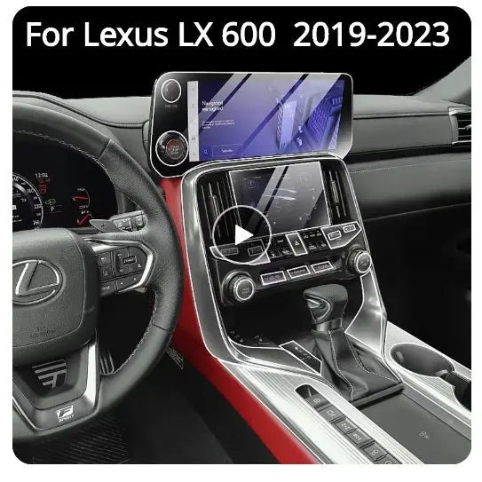 Lexus Lx600 Interior Ppf Tpu Sheets - Model 2019-2023 - Paint Protection Film 2