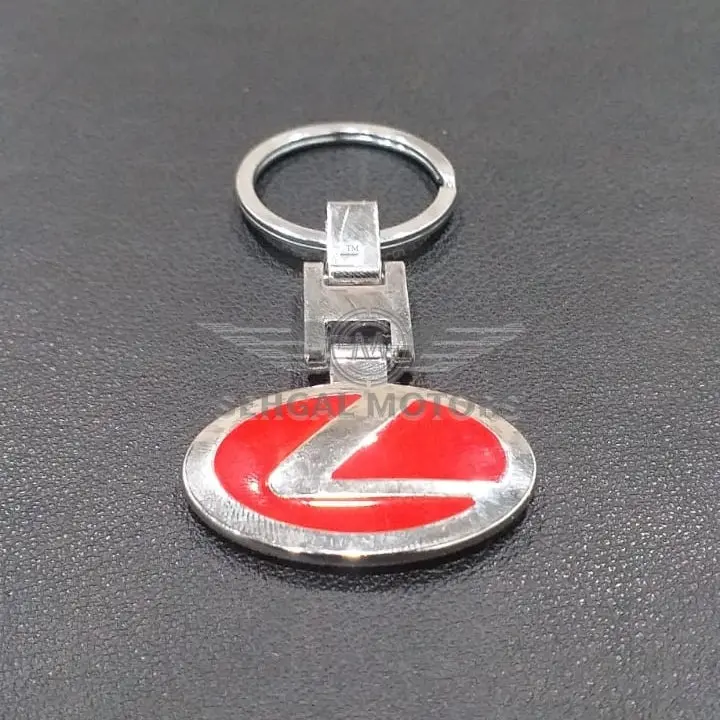 Lexus Metal Key Chain - Red 1
