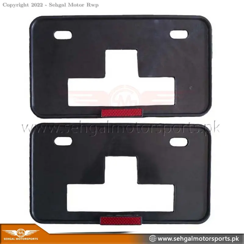 Licence Number Plate Frame Pair 1