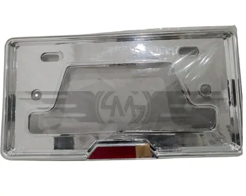 License Number Plate Frame Pair (Chrome) 1