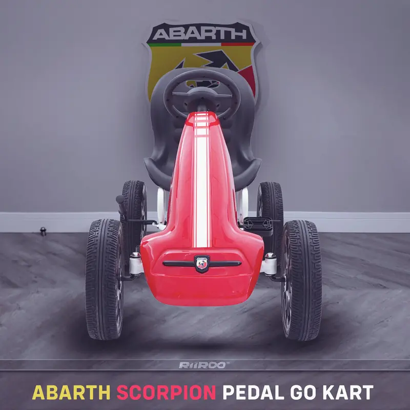 Licensed Abarth Scorpion Pedal Powered Go Kart 1