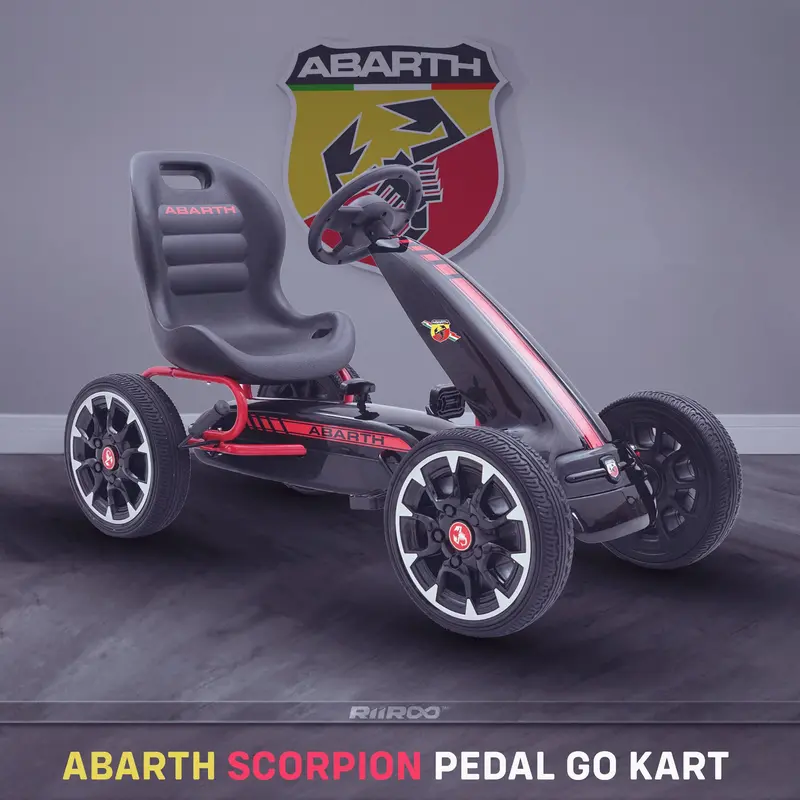 Licensed Abarth Scorpion Pedal Powered Go Kart 2