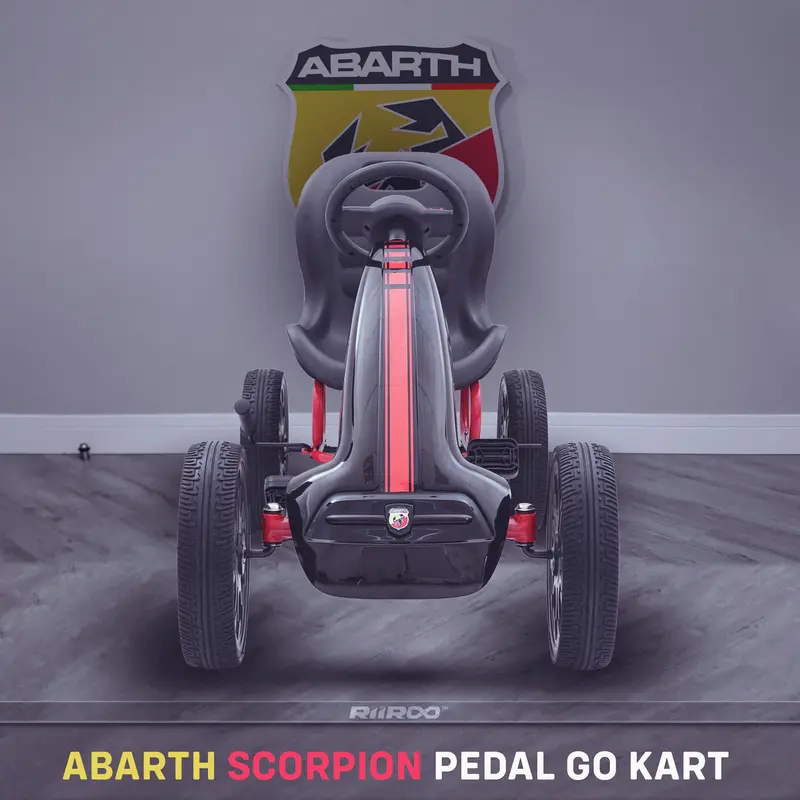 Licensed Abarth Scorpion Pedal Powered Go Kart 3