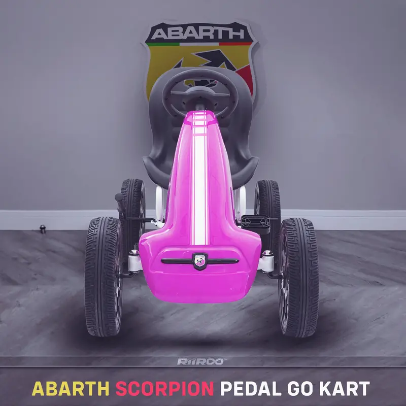 Licensed Abarth Scorpion Pedal Powered Go Kart 4