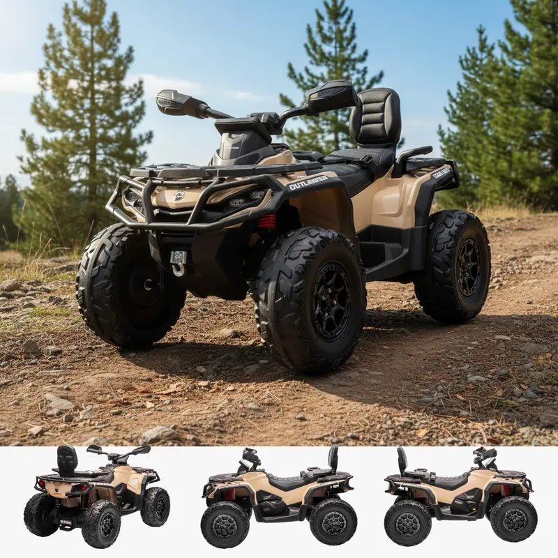 Licensed Can-Am Outlander Atv 3