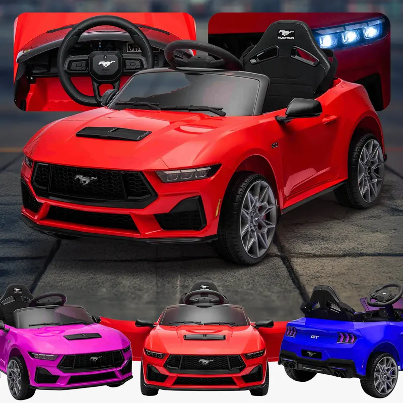 Licensed Ford Mustang 12V 2
