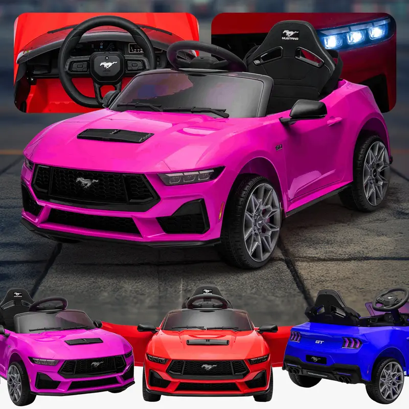 Licensed Ford Mustang 12V 3