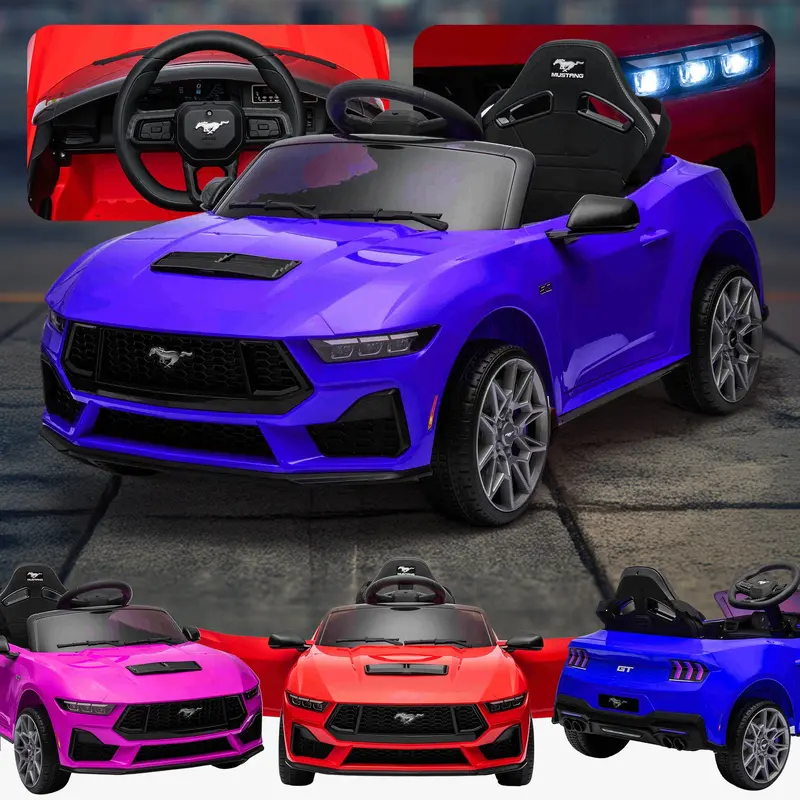 Licensed Ford Mustang 12V 4