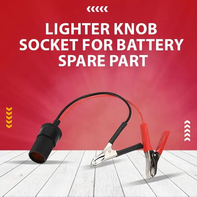 Lighter Knob Socket For Battery Spare Part 1