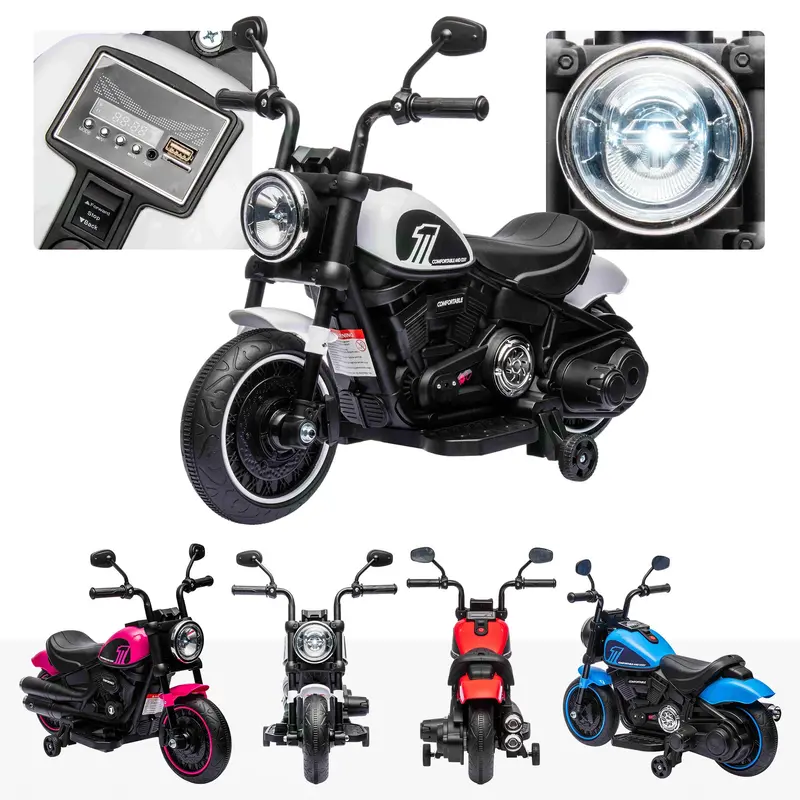 Lil' Rebel Riders S1 6V Motorbike 4