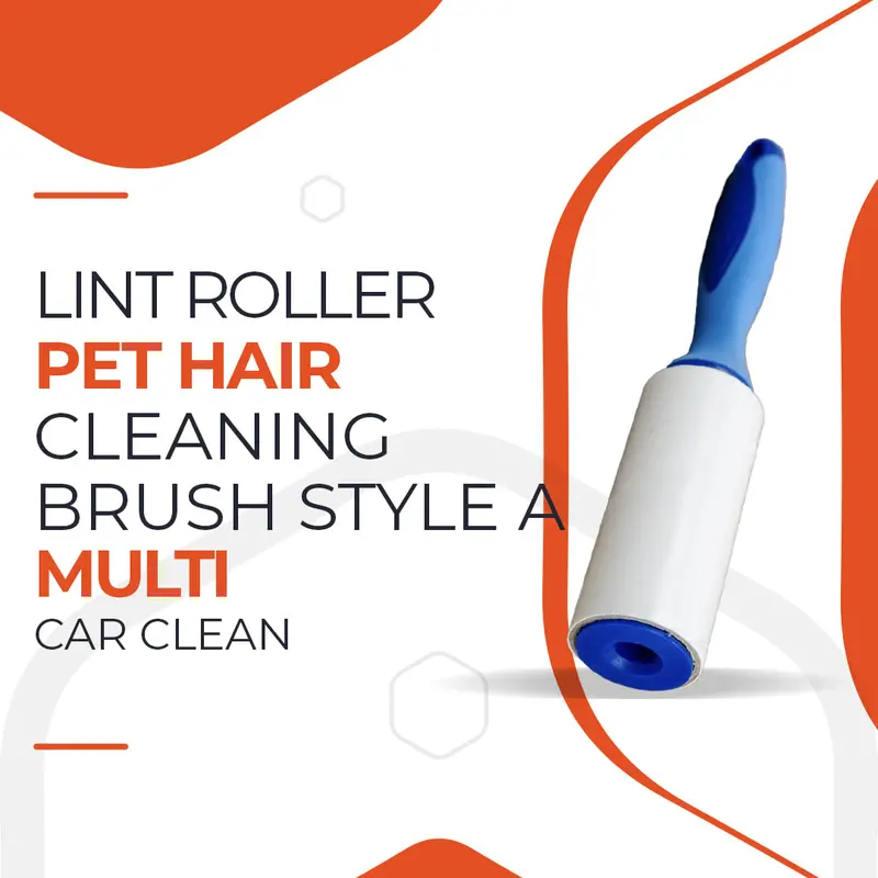 Lint Roller Pet Hair Cleaning Brush Style A - Multi - Car Clean | Carpet Clean Sticky Lint Brush 1