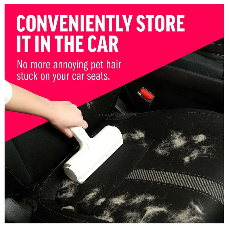 Lint Roller Pet Hair Cleaning Brush Style B- Multi - Car Clean | Carpet Clean Sticky Lint Brush 2