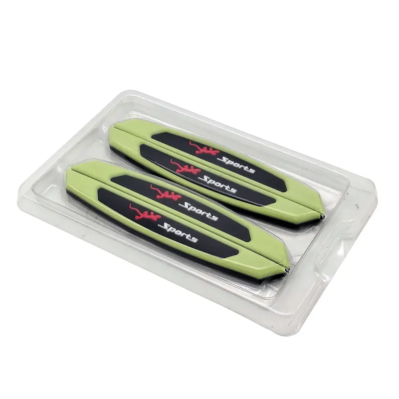 Lizard Sports Slim Door Guard 4 Pcs - Green Black 2