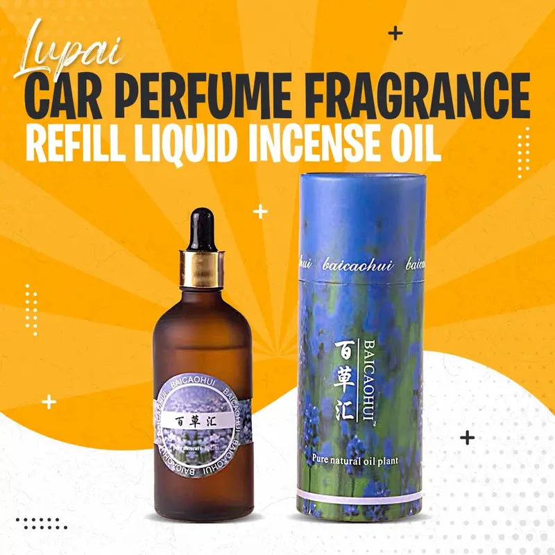 Lupai Car Perfume Fragrance Refill Liquid Incense Oil - 100Ml 1