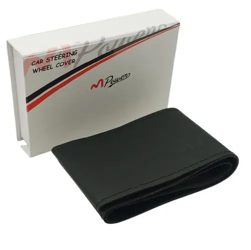 M Power Genuine Rexine Steering Cover 2