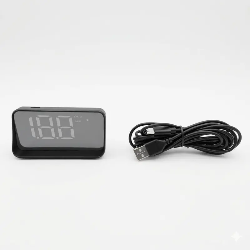 M2 Green Universal Cars Hud Head-Up Display Gps Speedometer 2