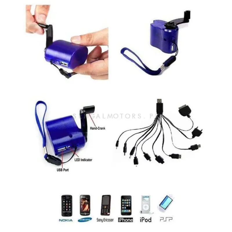 Manual Usb Mobile Phone Travelling Charger 2