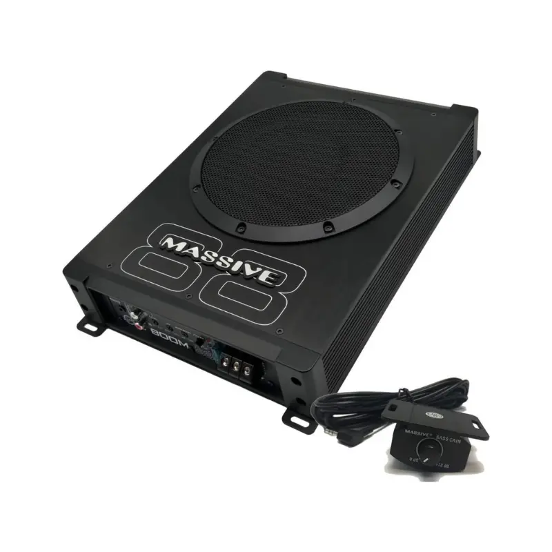 Massive Boom 88 Under Seat Subwoofer 8 Inch 1