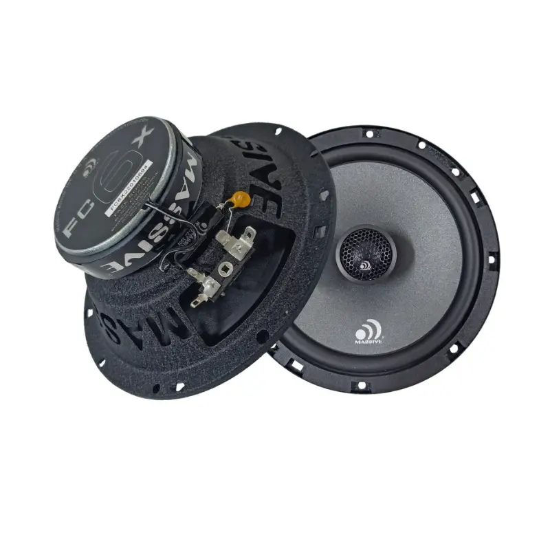 Massive Fc6x  6.5" 300W 75Rms Coaxial Speakers 1