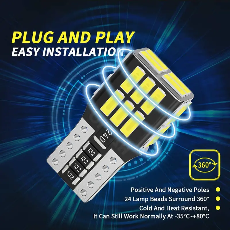 Maximus 24 Smd Without Canbus Led Car Parking Light 12V Pair 2