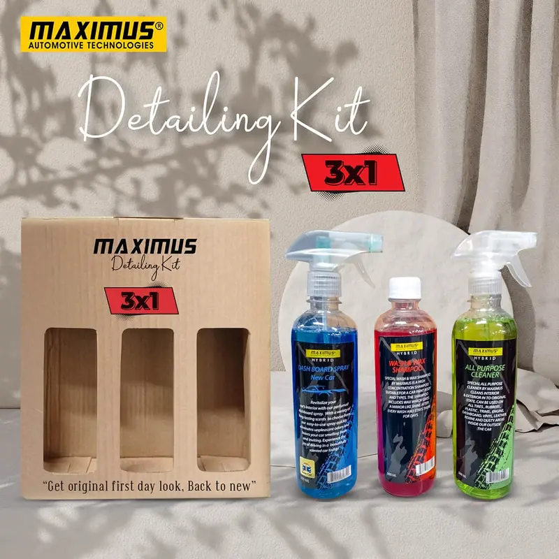 Maximus 3 In 1 Detailing Kit Version - 1 1