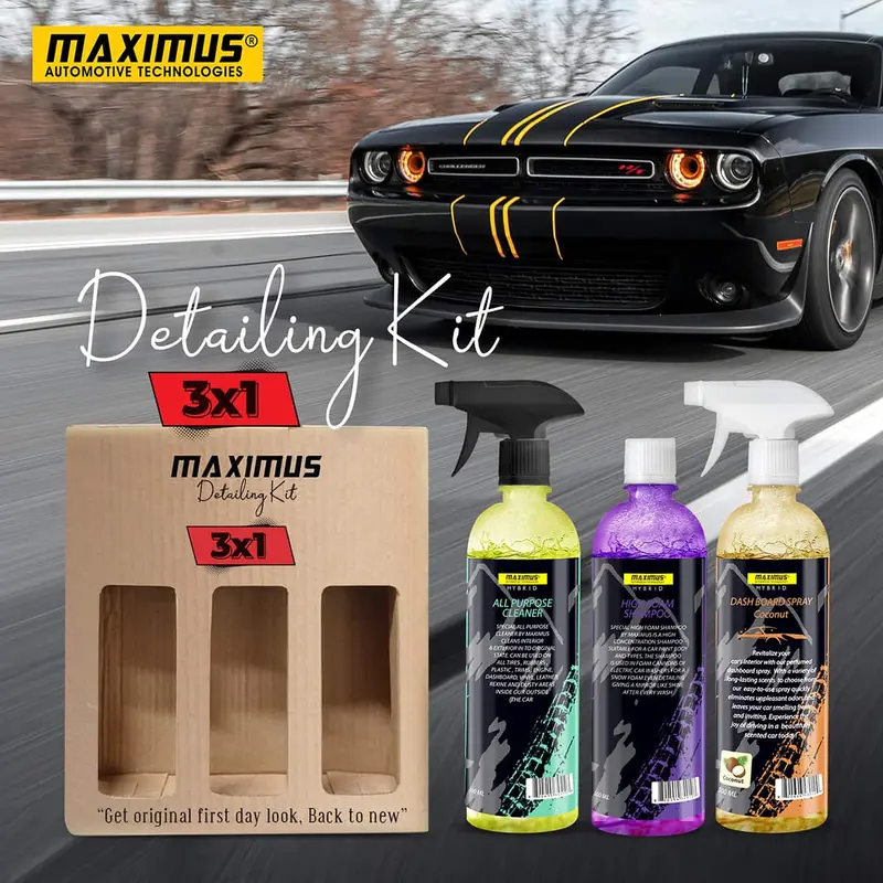Maximus 3 In 1 Detailing Kit Version - 2 1