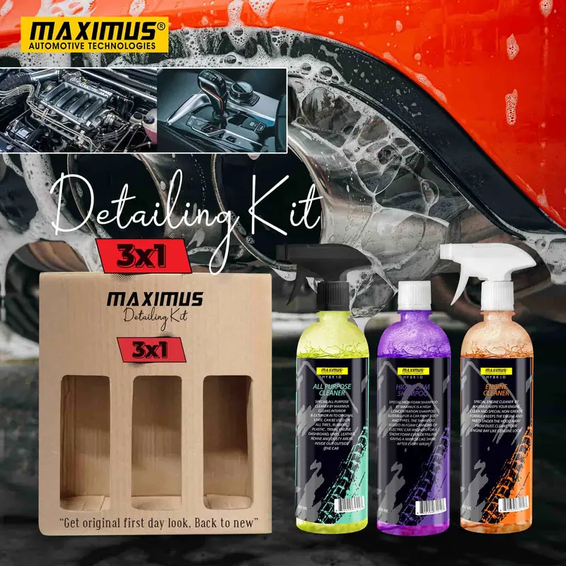 Maximus 3 In 1 Detailing Kit Version - 5 1