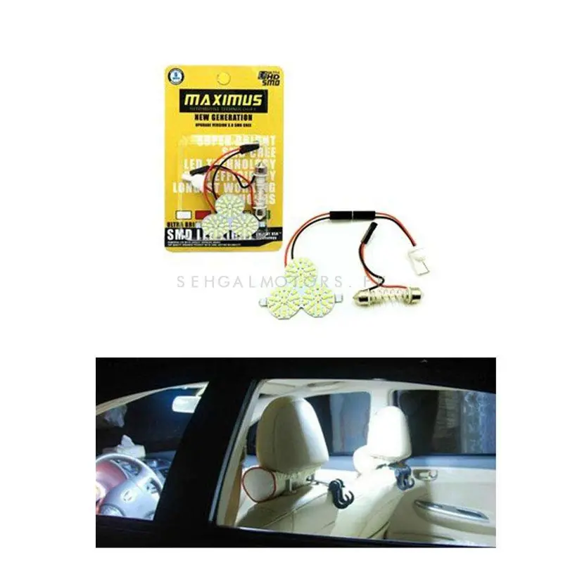 Maximus 3 Smd Roof Dome Light Led Smd Cree White - Super Bright Interior 2