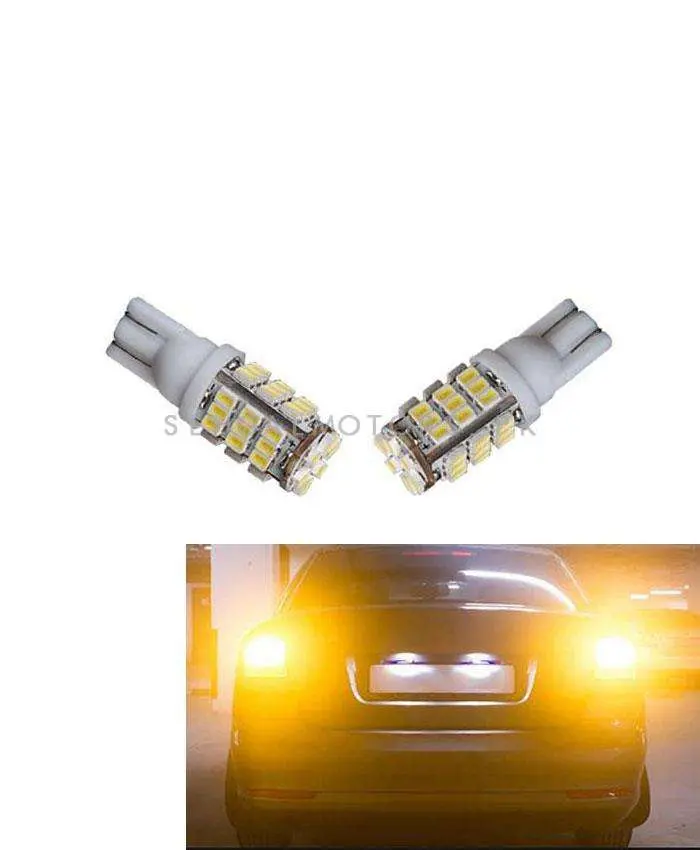 Maximus 42 Smd Led Parking Light White Color- Pair - Led Light Bulb For Parking | Smd Car Exterior Lamps Parking Lights 2