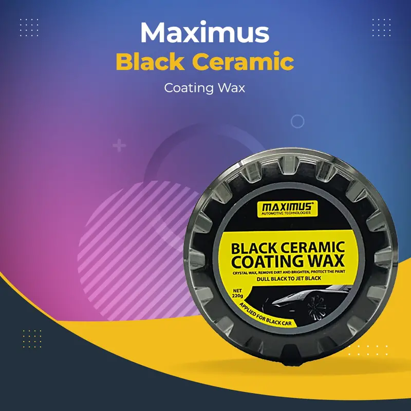 Maximus Black Ceramic Coating Wax 220G 1