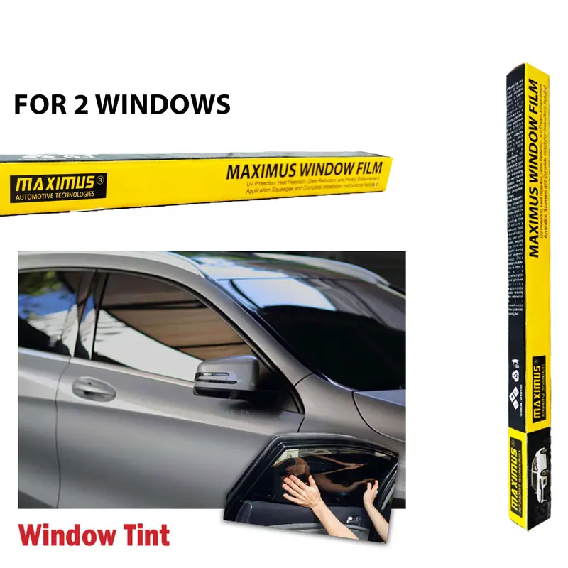 Maximus Black Chromatic Tint Film (2 Windows) - One Way Vision 1